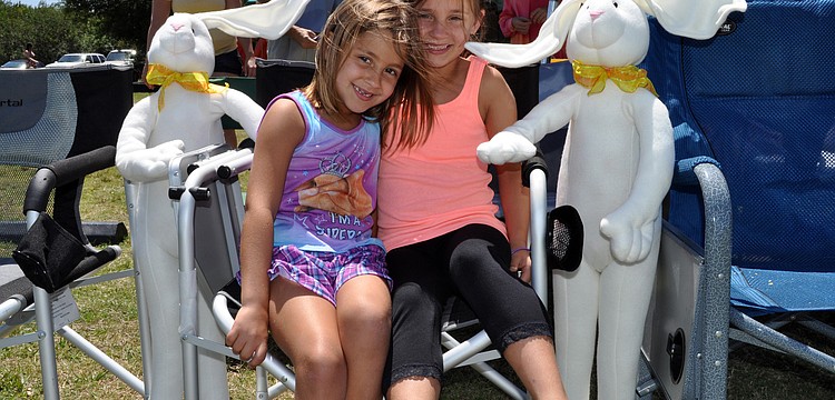 Six-year-old Sophia Dâ€™Orazio had fun celebrating her older sister Oliviaâ€™s eighth birthday.