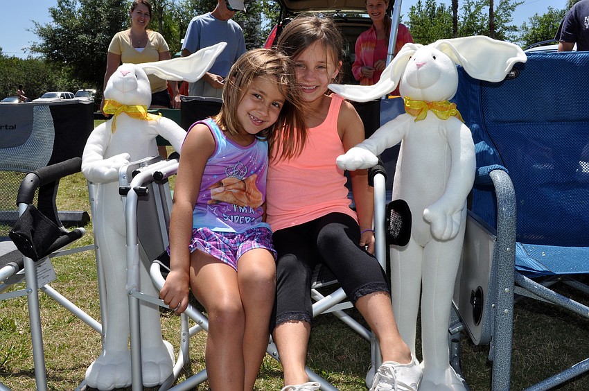 Six-year-old Sophia Dâ€™Orazio had fun celebrating her older sister Oliviaâ€™s eighth birthday.