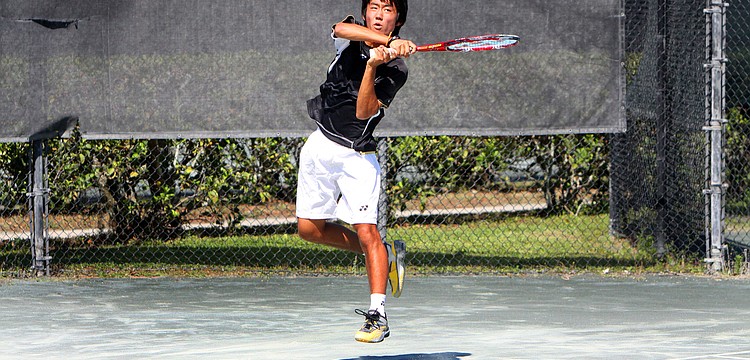 Yoshihito Nishioka was the winner of the wild card tournament.