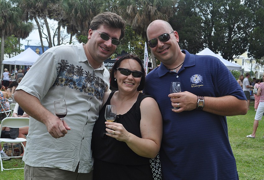 Your Observer Photo Steve and Tami Krebs with Jeff Jumper