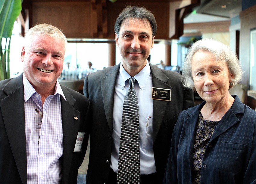 Jack Brill, Ed Brodsky and Zenobia Davis