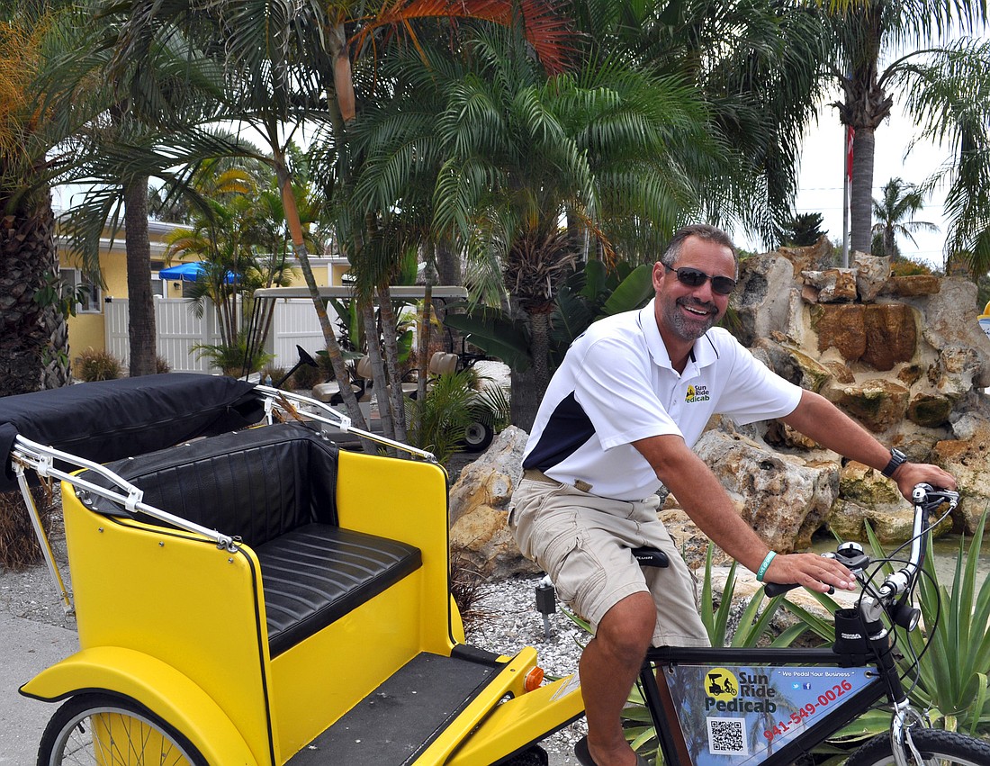 Glen Cappetta is the owner of Sun Ride Pedicab