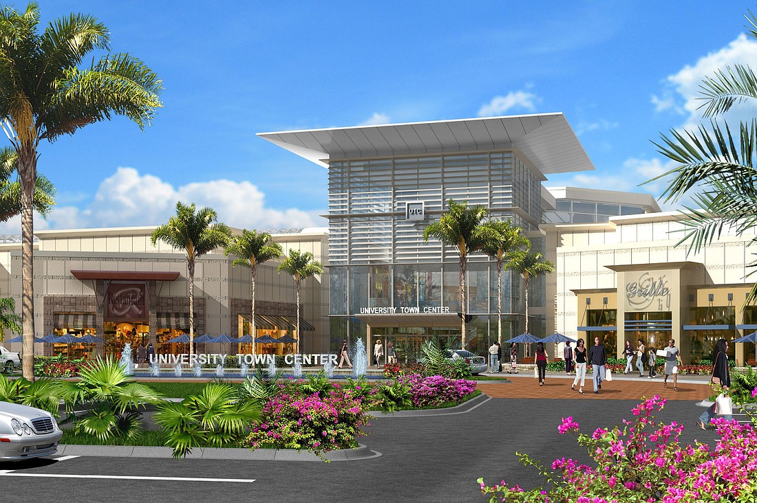 The companies announced April 24 Saks Fifth Avenue, MacyÃ¢â‚¬â„¢s and DillardÃ¢â‚¬â„¢s will anchor the 880,000-square-foot Mall at University Town Center. Courtesy rendering.