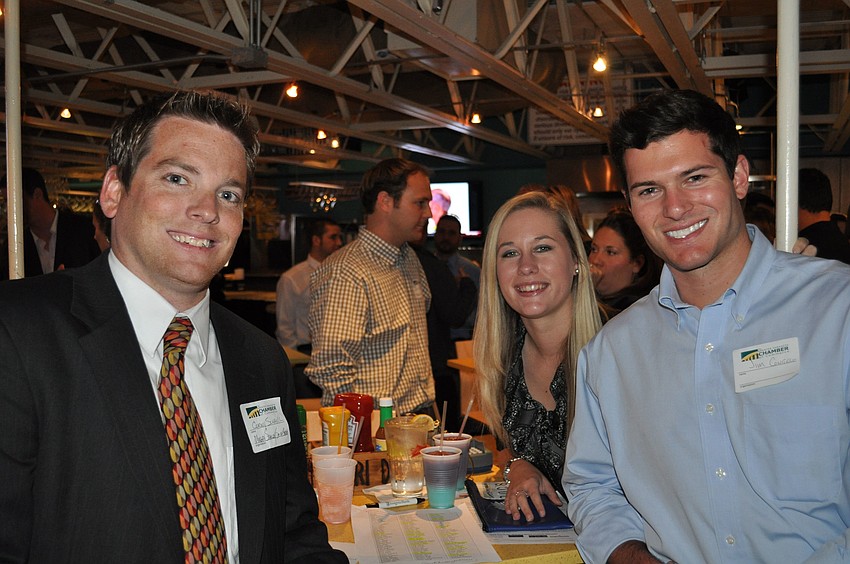 Corey Schaul, Sarah Dolyak and James Congelio
