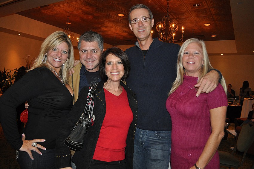 Carol Bourbeau, Tiki George, Bonnie Schiavone, Wayne Kessler and Amy Tuten