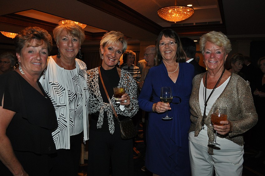 Deborah Oâ€™Connor, Beth Waldman, Kay Owen, Kathy Sever and Pat Marschke