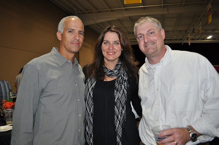 Doug and Michele Hall with Greg Dalglish