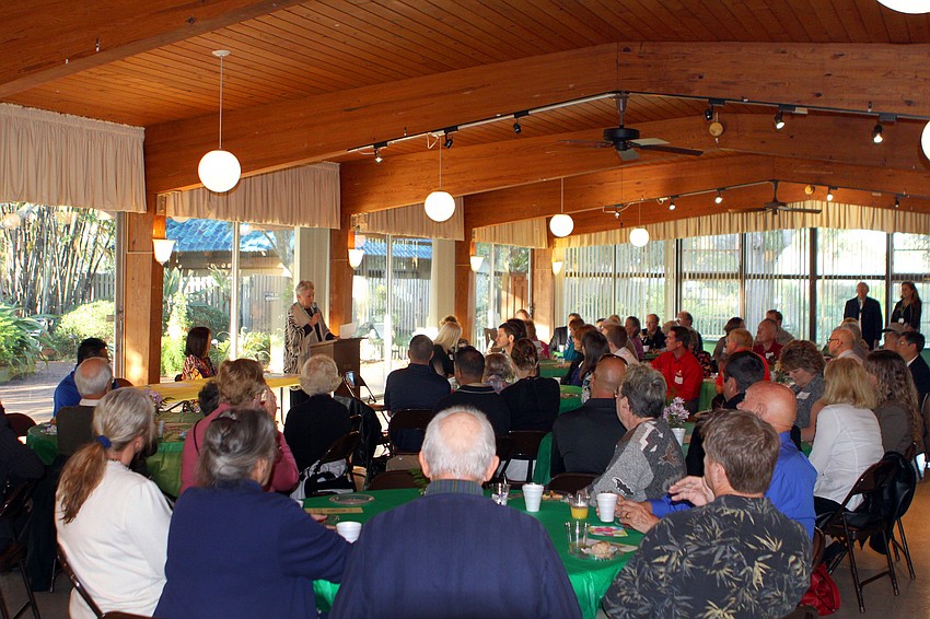 The award recipients for Civic Beautification Awards were invited to an awards breakfast, Friday, Jan. 20, at the Sarasota Garden Club.