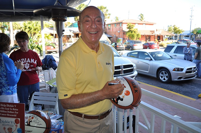 Dick Vitale has been an ESPN basketball analyst for over 30 years. The Lakewood Ranch resident eats at The Broken Egg nearly every day.