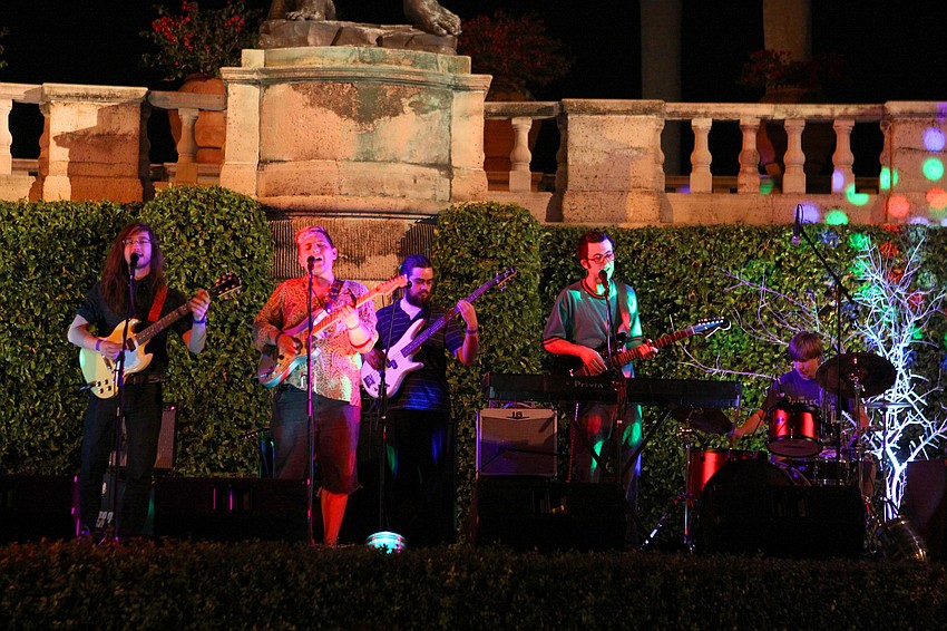 Physical Plant, a local band made up of New College students, was the first band to perform Thursday night, Feb. 2, at Ringling Underground.