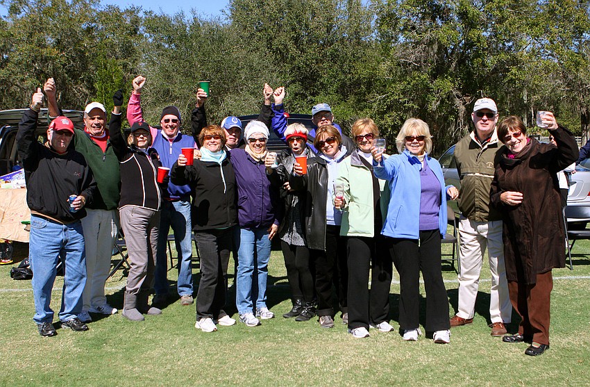 The Stoneybrook Golf Club had fun tailgating at the polo match, Sunday, Feb. 12.