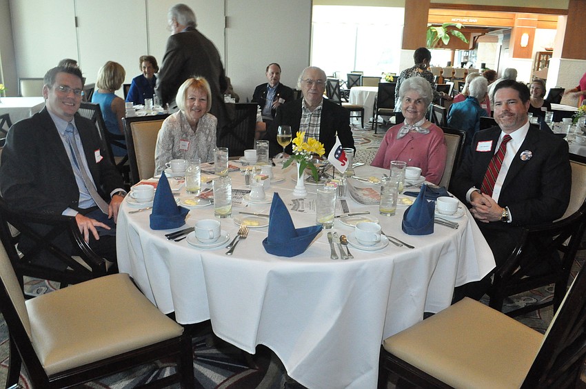 Corey Schaul, Jean White, Dick and Pat Stusek and Eric Weenser