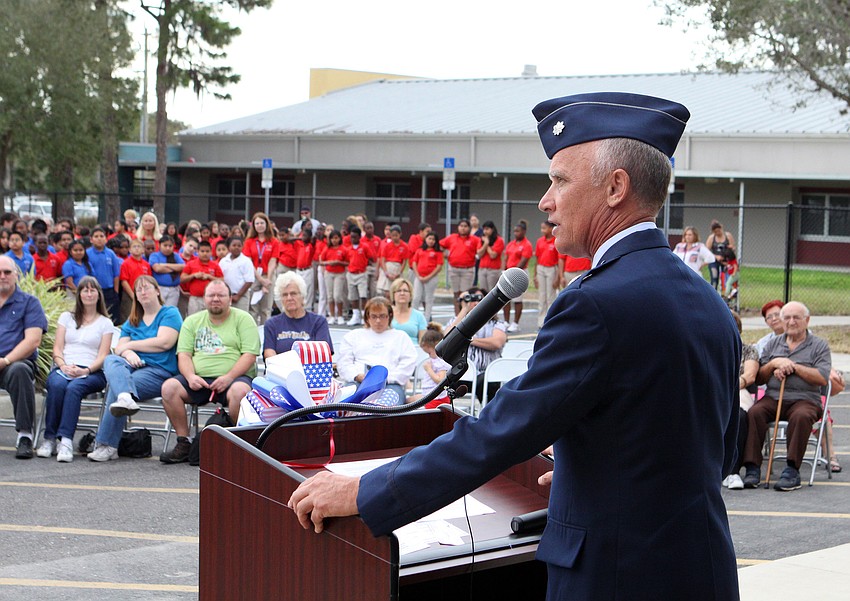 Lt. Scott Lempe, Chief Operating Officer of Sarasota County Schools