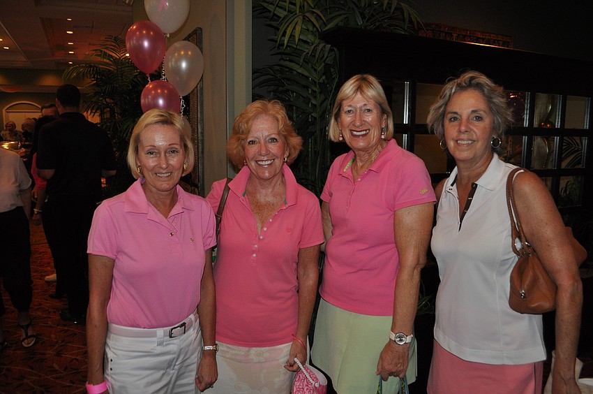 Bonnie Orr, Barbara Carteon, Susie Battly and Susan Biondolillo
