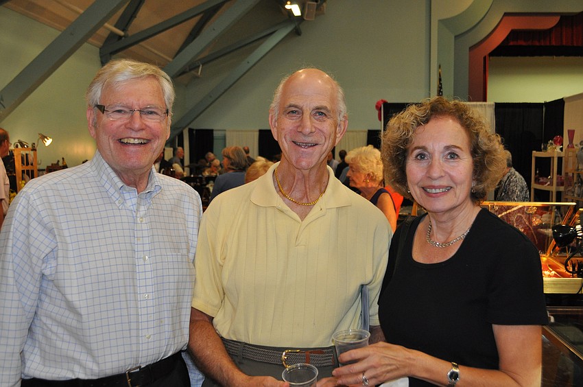 Bill Ross, Merrill and Barbara Greenberger
