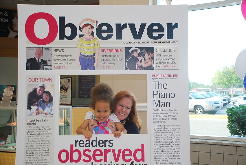Terri Klauber and her granddaughter Nevaeh