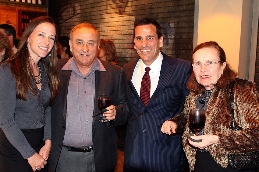 Erin King, Dr. Lou Soscia, Dr. Bill Soscia and Diana Soscia