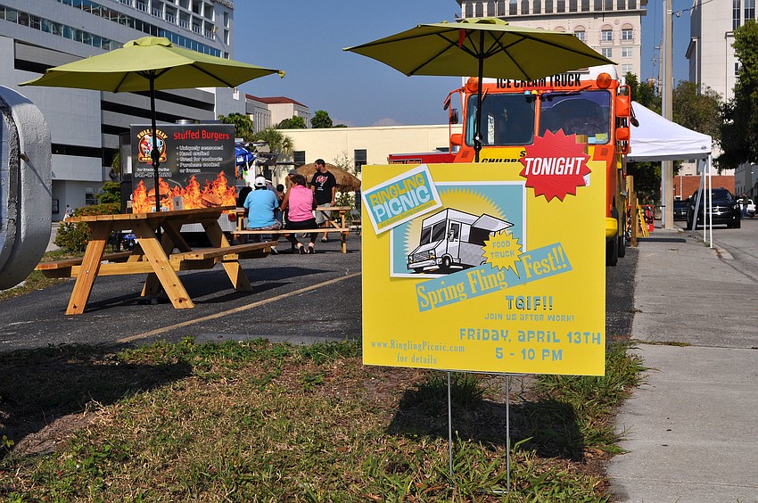 Ringling Picnic held their first big event since opening earlier this year on Links Avenue in downtown Sarasota.