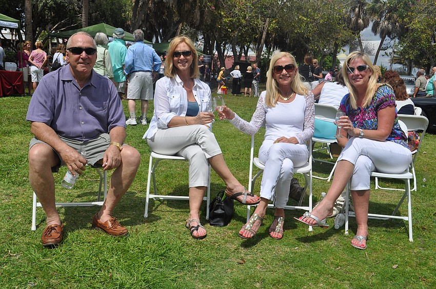 Michael Grilli, Dr. Diane Michaels, Joy Beauchene and Mary Mapes