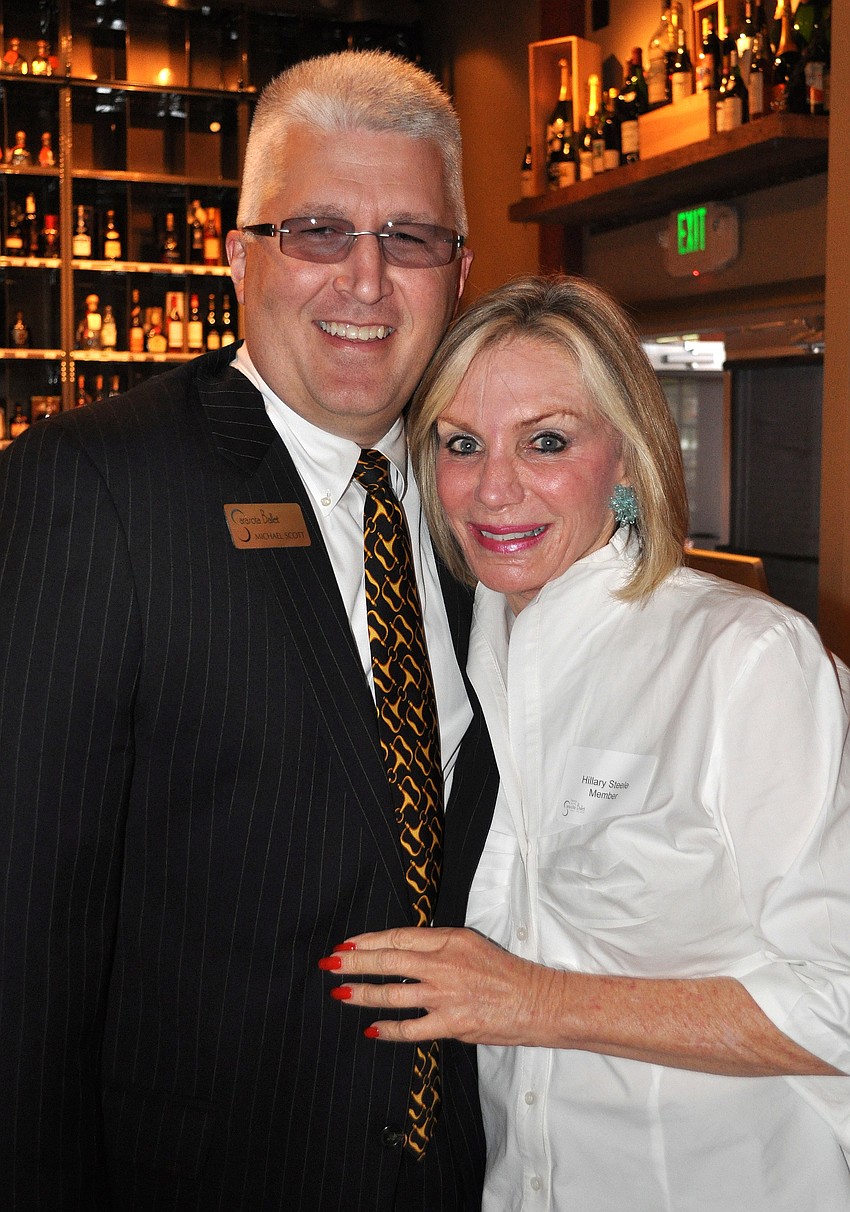 Michael Scott and Hillary Steele