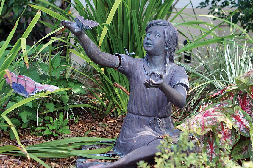 Bob Haynes found this statue and said he couldn't pass it up. The Hayneses refer to the statue as 