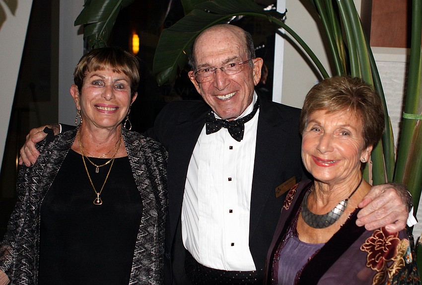 Louise and David Solomon with Marilyn Shuman
