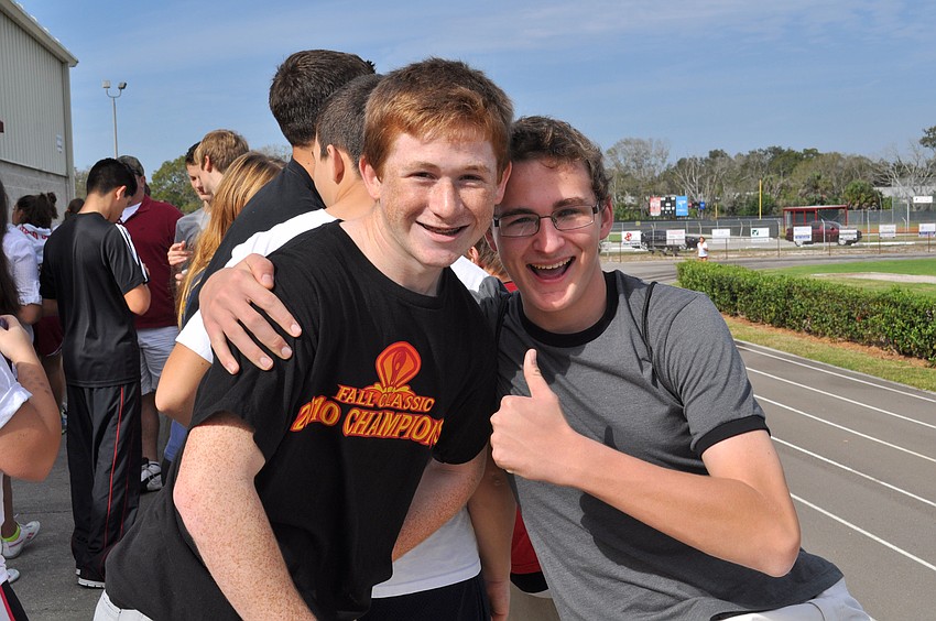 Gage Schrantz and Brian Richter