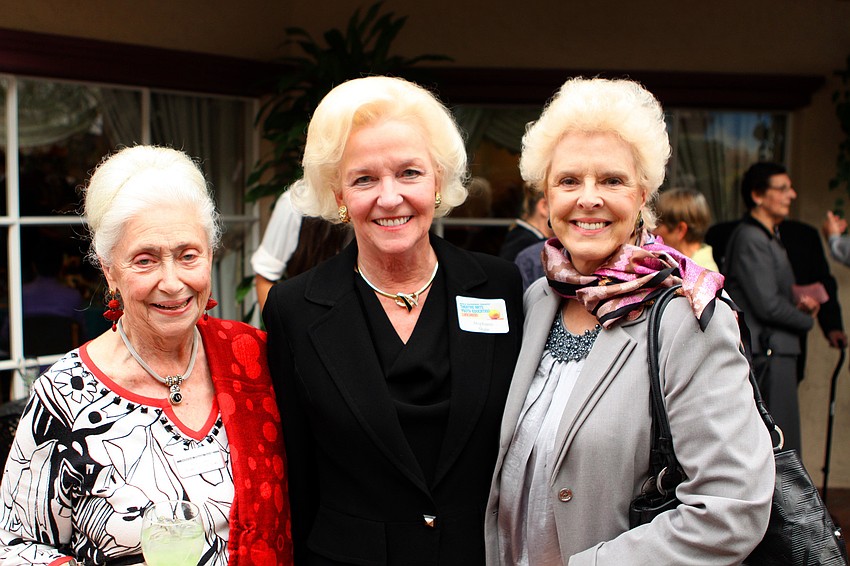 Eva Slane, Stephanie Shaw and Joanna Glass