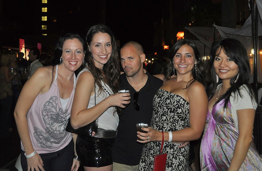 Kristi Pellerin, Lindsay Wilson, Kyle Lawton, Jaime Heath and Sara Moore