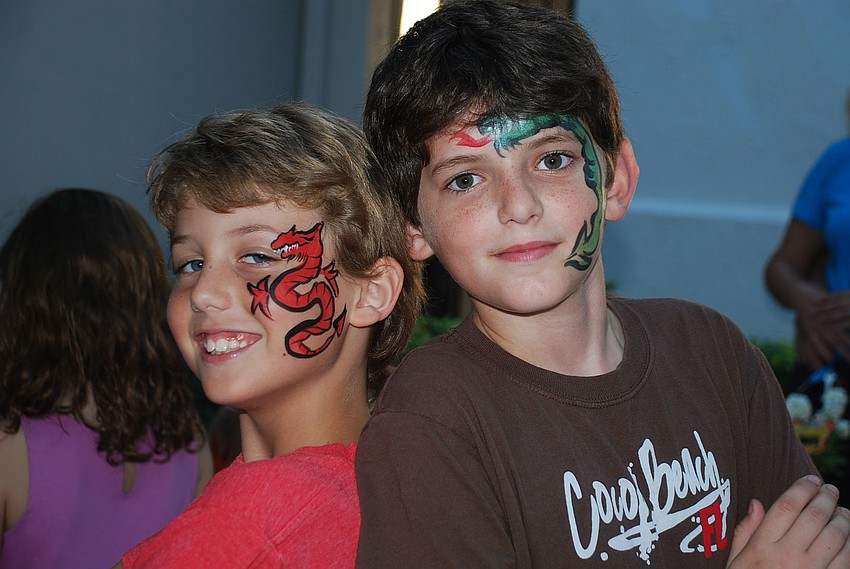 Gavin, 8, and Mason, 9