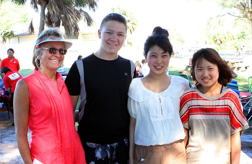 Miriam Thompson, Adam Thompson, Natsumi Katayama and Emi Okada