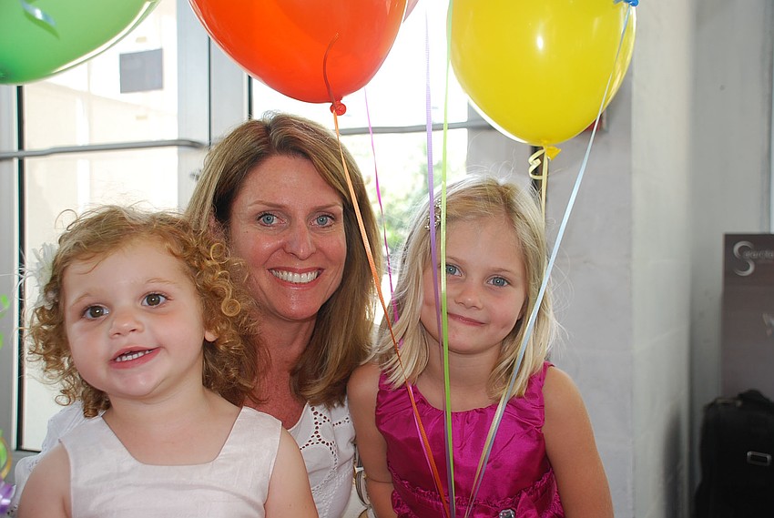 Anabella Recantesi with Nevin and Corey Cowper