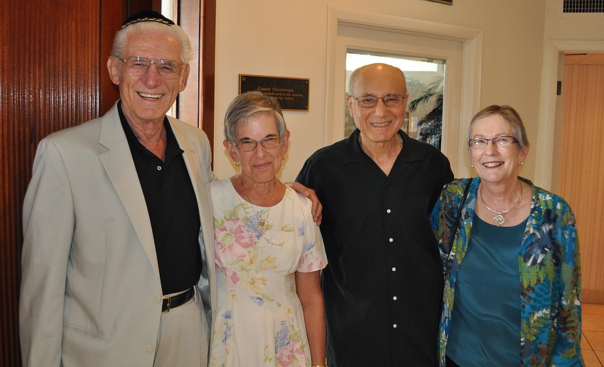 Abe Zeewy, Eileen Bowman and Jan and Kathi Nogradi
