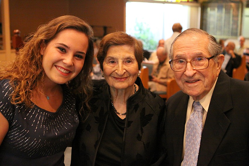 Jessica Zimmerman with Eva and Frank Shaal