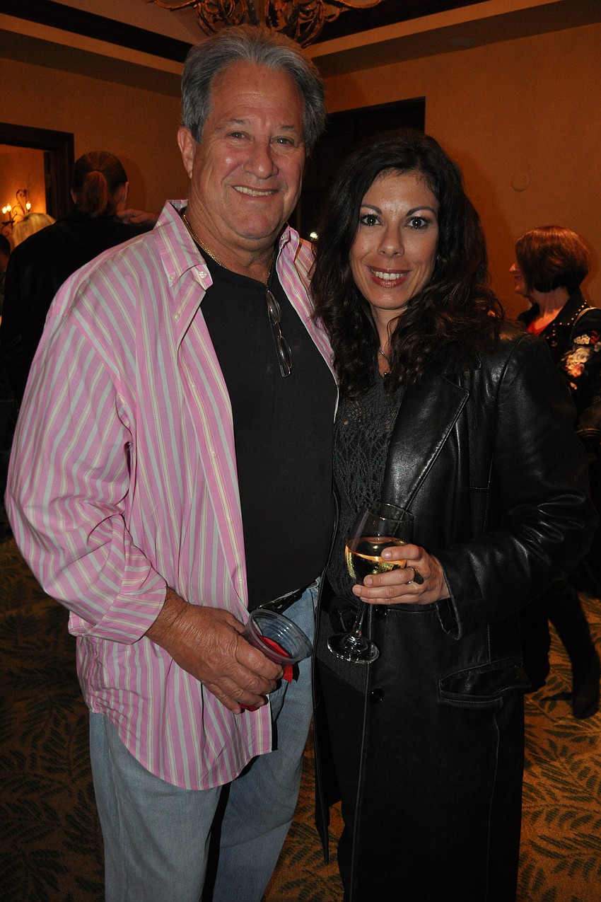 Steve Powell with Lynn Clement