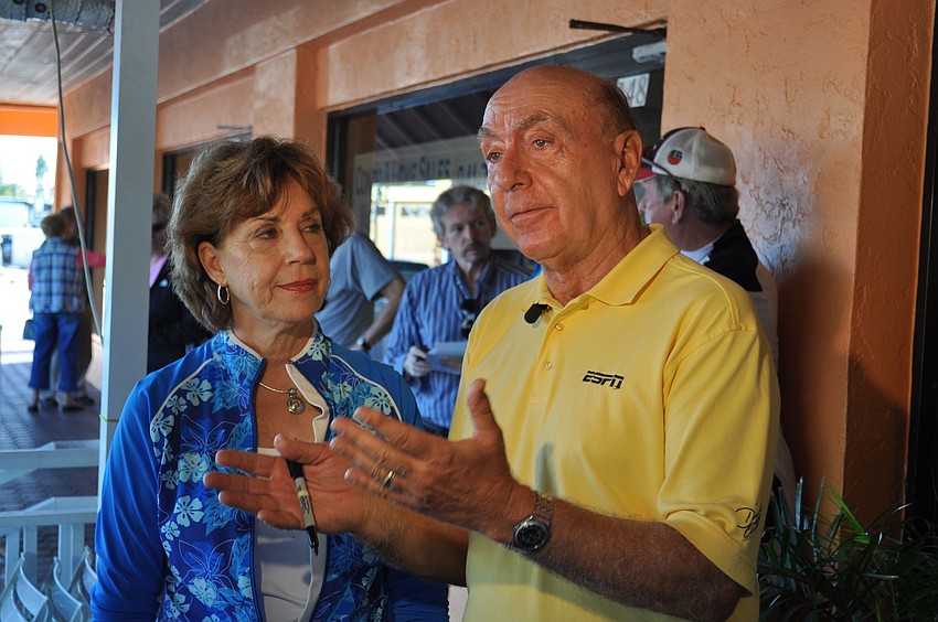 Lorraine and Dick Vitale speak about The V Foundation, which raises money for pediatric cancer research.