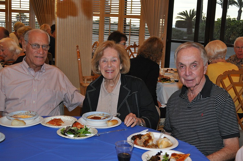 Harold and Helen Schwartz with Bob Birnbaun