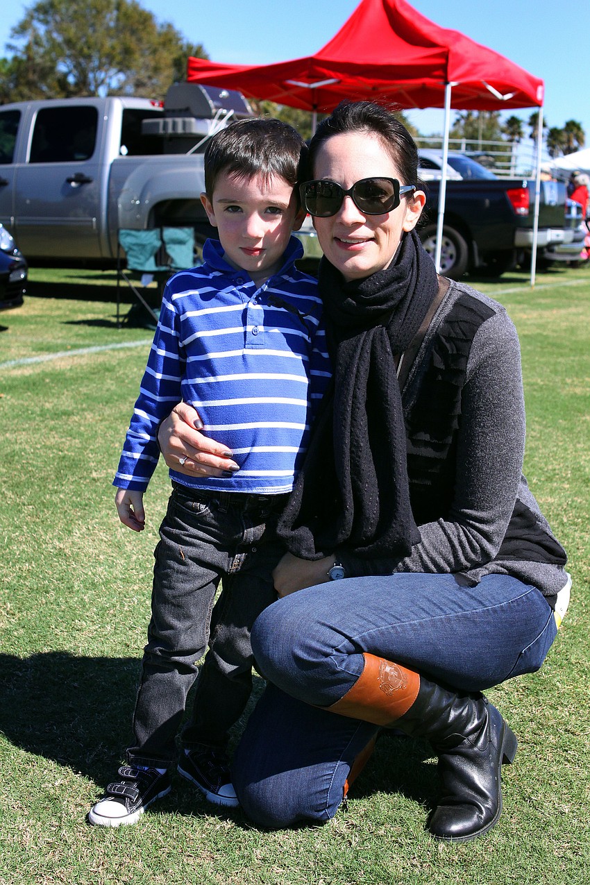 Carlo, 3, and Kristin Pantone