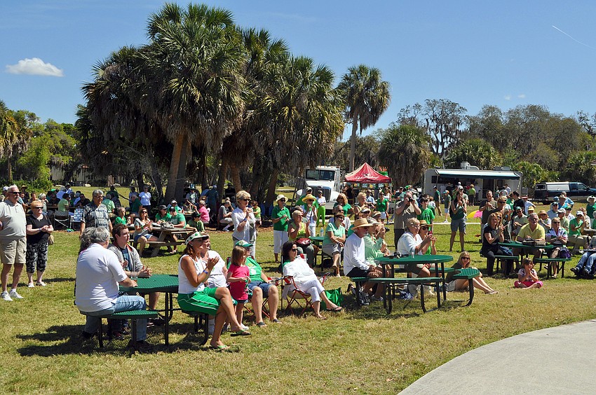 The grass at Phillippi Estate Park was extra green, Saturday, March 17, during the 7th Annual Irish Rover St. Patrickâ€™s Day Celebration.