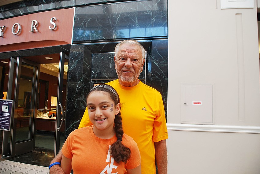 Anissa Sanchez with granddad Jim Santori