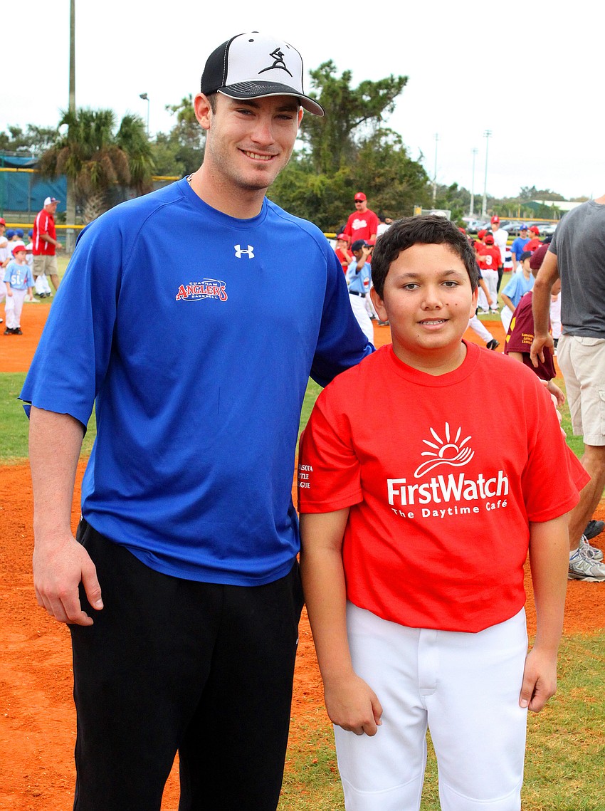 Joey Terdoslavich, 23, and Steele Brander, 12