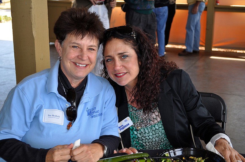 Sue Redfield and Maria Pugliese