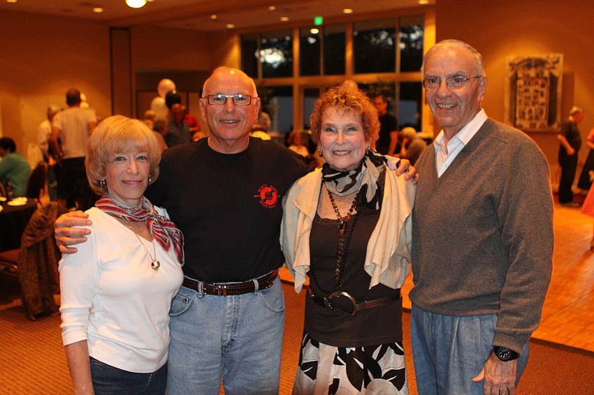 Harriet and Marc Rosen with Sandy and Irwin Livon