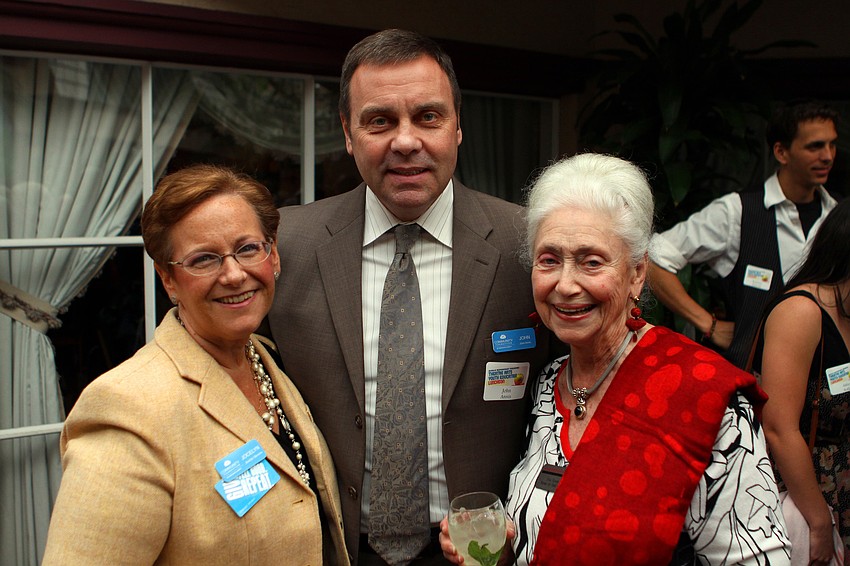 Eva Slane, Stephanie Shaw and Joanna Glass