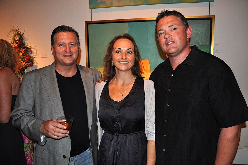 David Steiner with Rebecca and Ty Barnes