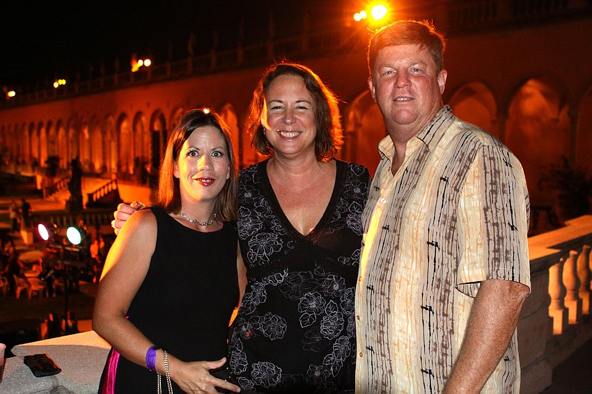 Krissi Verwey, Priscilla Russell and Brian Kauffman