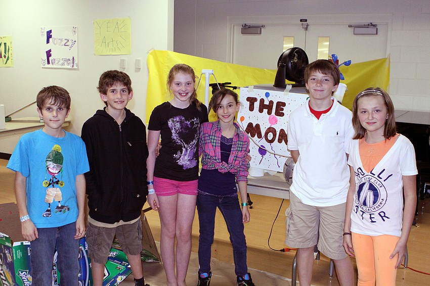 Stephen Shumway, 10, Max Sugar, 10, Dalton Judge, 11, Edlyn Wernicoff, 10, Jack Duffy, 11, and Alexia Shea, 10