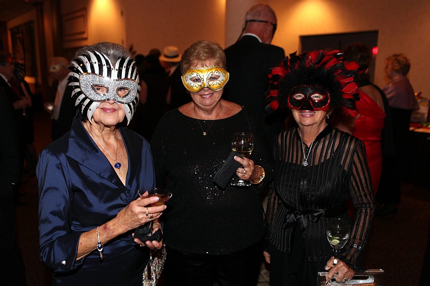 Mary Ellen Tranter, Kathy Oâ€™Keefe and Chickie Freeman