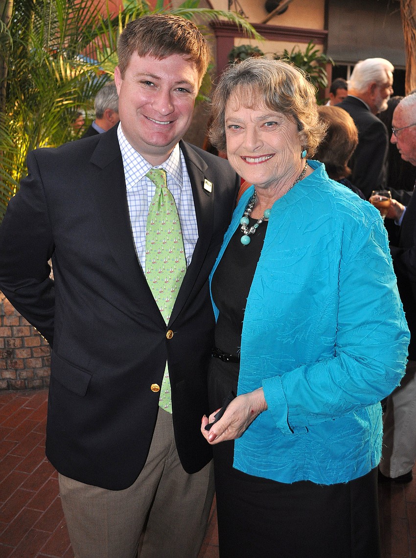 Casey Welch and Senator Nancy Detert