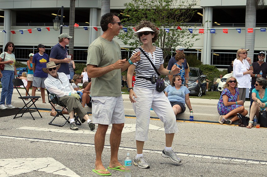 James and Connie Scardelli had fun dancing.